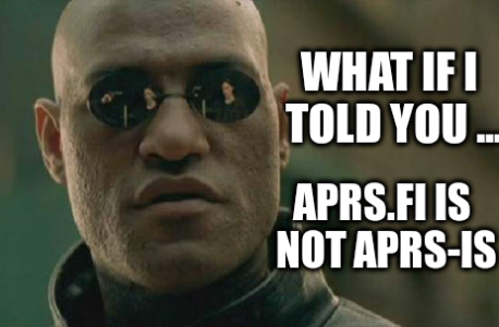 APRS.fi is not APRS-IS