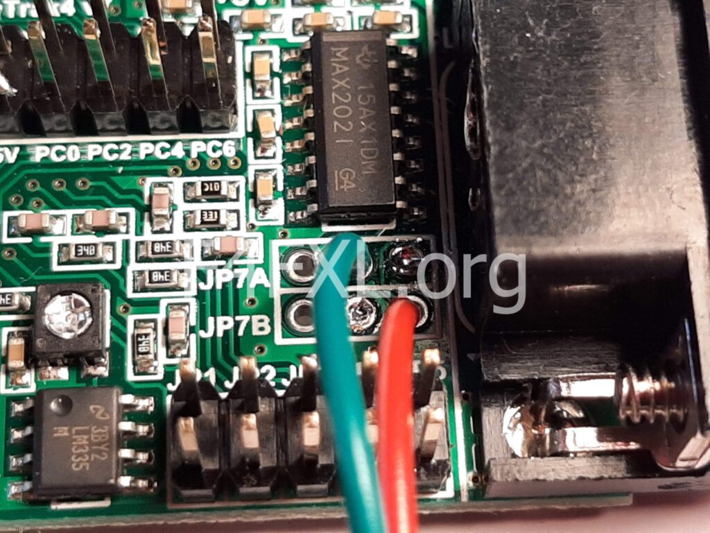 Tinytrak4 and HC-05, wiring detail